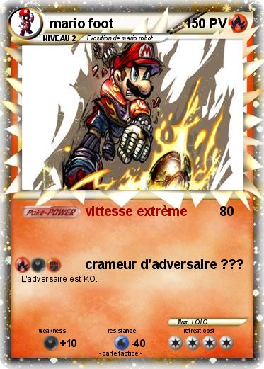 Pokemon mario foot