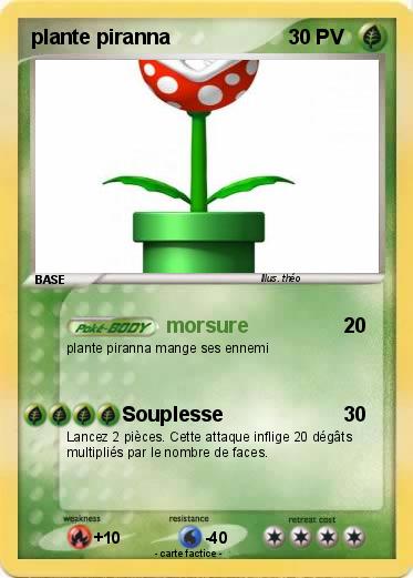 Pokemon plante piranna