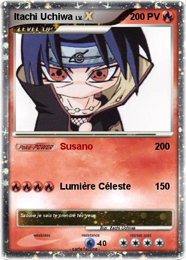 Pokemon Itachi Uchiwa