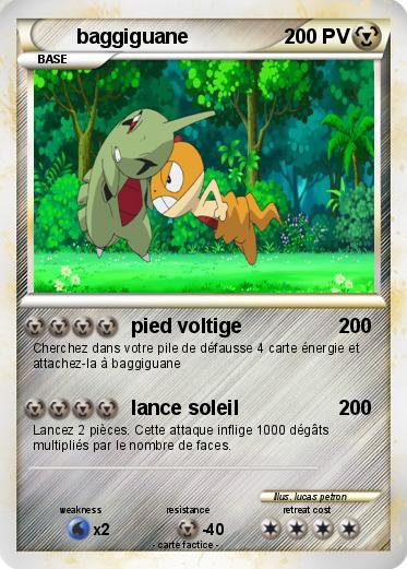 Pokemon baggiguane