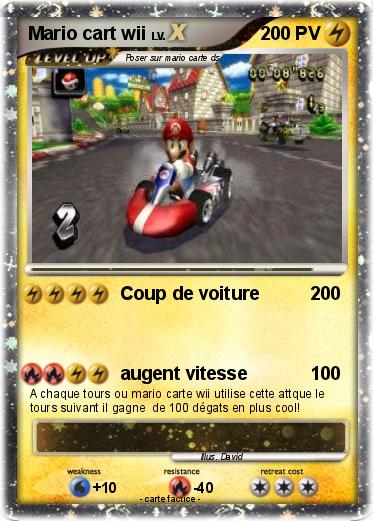 Pokemon Mario cart wii