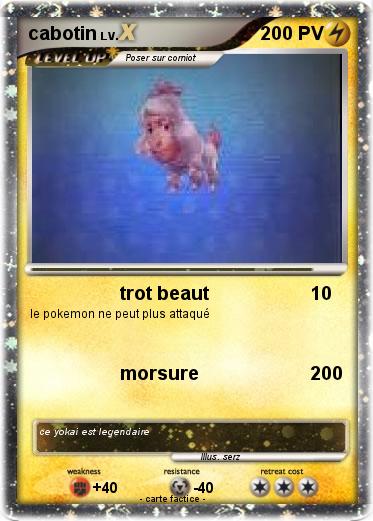 Pokemon cabotin