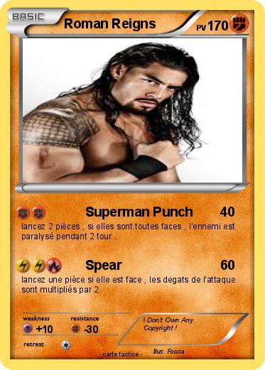 Pokemon Roman Reigns
