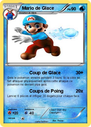 Pokemon Mario de Glace