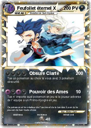 Pokemon Feufollet éternel X