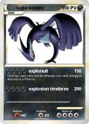 Pokemon lugia sombre