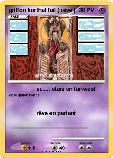 Pokemon griffon korthal fail ( rêve )