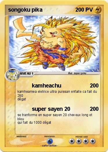 Pokemon songoku pika