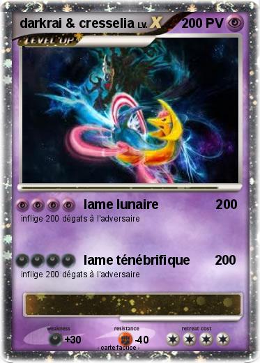 Pokemon darkrai & cresselia