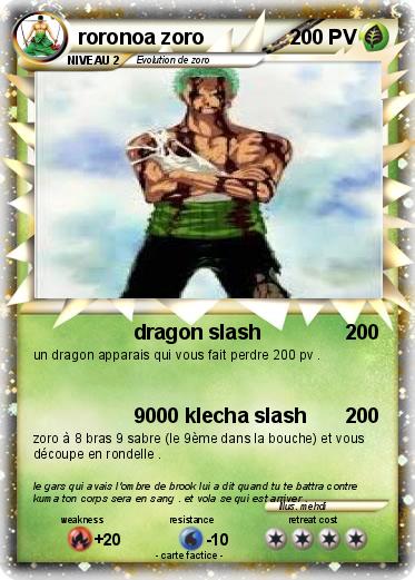 Pokemon roronoa zoro