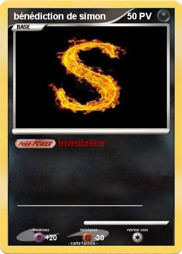 Pokemon bénédiction de simon