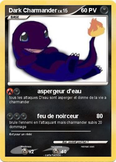 Pokemon Dark Charmander