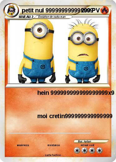 Pokemon petit nul 999999999999999