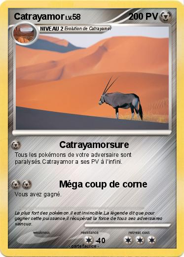 Pokemon Catrayamor