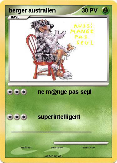 Pokemon berger australien