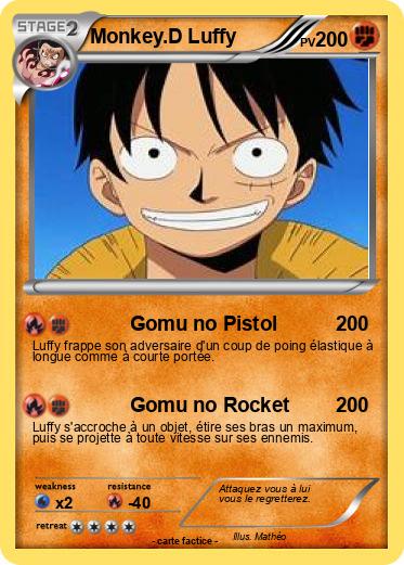 Pokemon Monkey.D Luffy