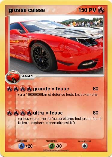 Pokemon grosse caisse