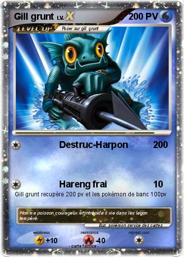 Pokemon Gill grunt
