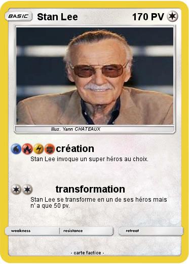 Pokemon Stan Lee