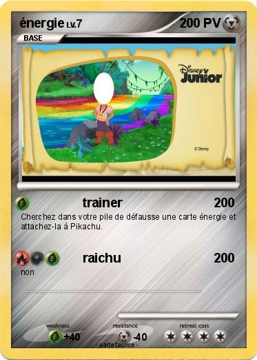 Pokemon énergie