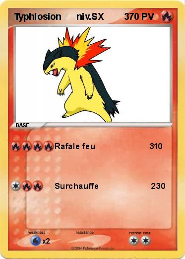 Pokemon Typhlosion      niv.SX        3