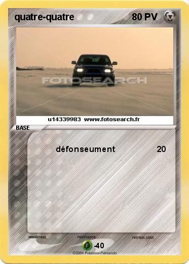 Pokemon quatre-quatre