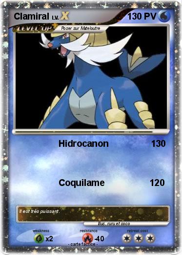 Pokemon Clamiral