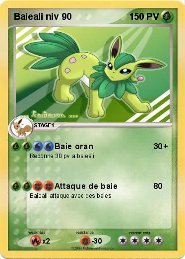 Pokemon Baieali niv 90