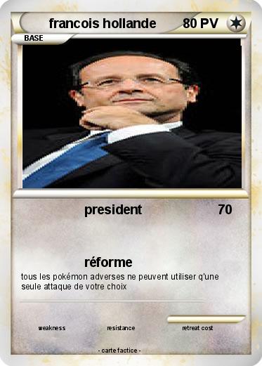 Pokemon francois hollande