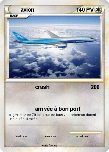Pokemon avion