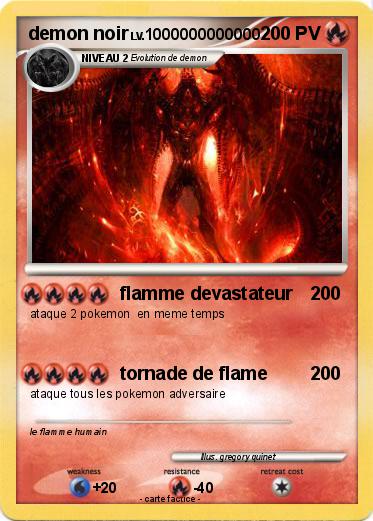 Pokemon demon noir