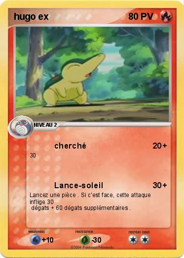 Pokemon hugo ex