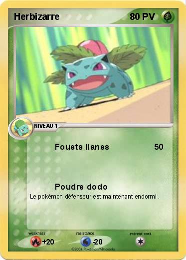 Pokemon Herbizarre