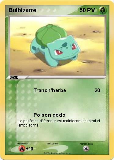 Pokemon Bulbizarre