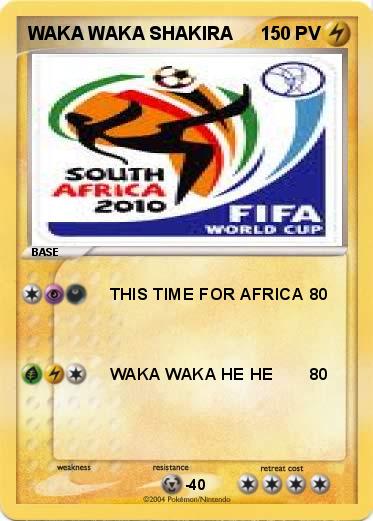 Pokemon WAKA WAKA SHAKIRA