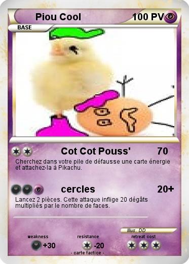 Pokemon Piou Cool