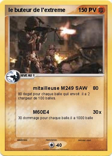 Pokemon le buteur de l'extreme