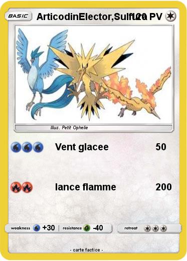 Pokemon ArticodinElector,Sulfura
