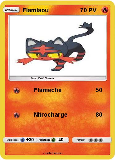 Pokemon Flamiaou