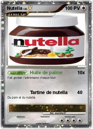 Pokemon Nutella