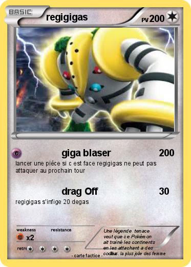 Pokemon regigigas