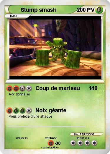 Pokemon Stump smash