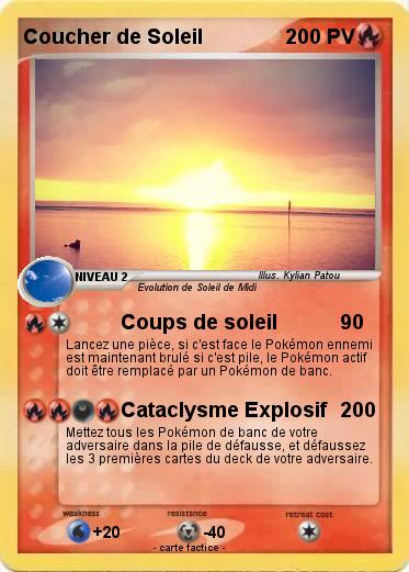 Pokemon Coucher de Soleil