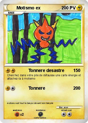 Pokemon Motismo ex