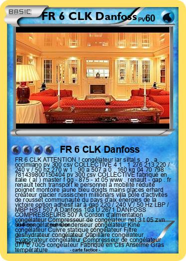 Pokemon FR 6 CLK Danfoss