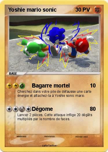 Pokemon Yoshie mario sonic