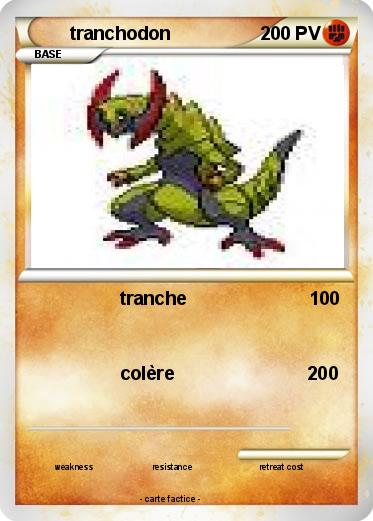 Pokemon tranchodon