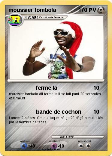 Pokemon moussier tombola