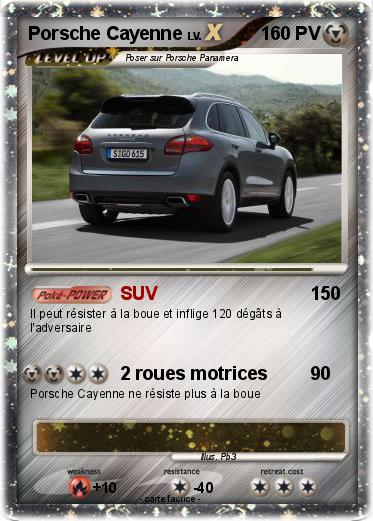 Pokemon Porsche Cayenne
