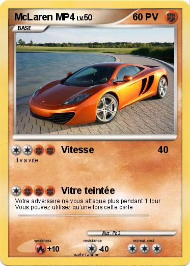 Pokemon McLaren MP4
